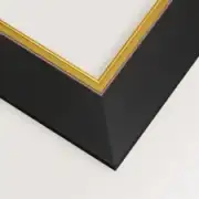 Gold wooden